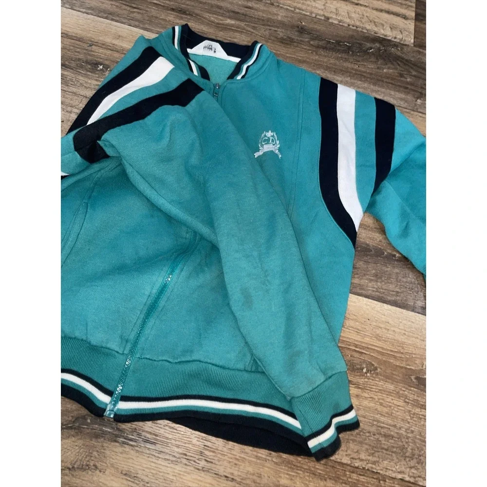 christian dior monsieur full zip‎ teal Men's M